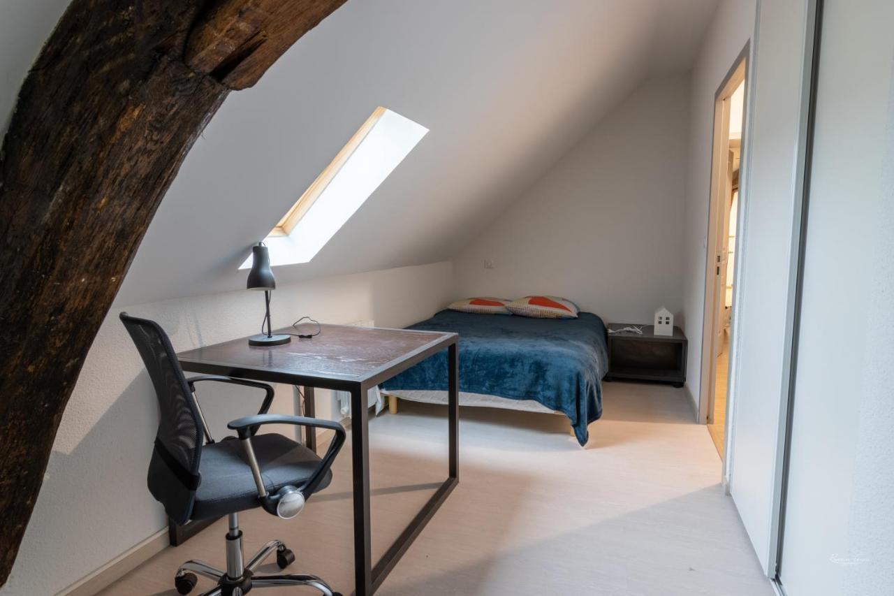 Magnifique Appartement Renove Dans Residence 쏘뮤흐 외부 사진